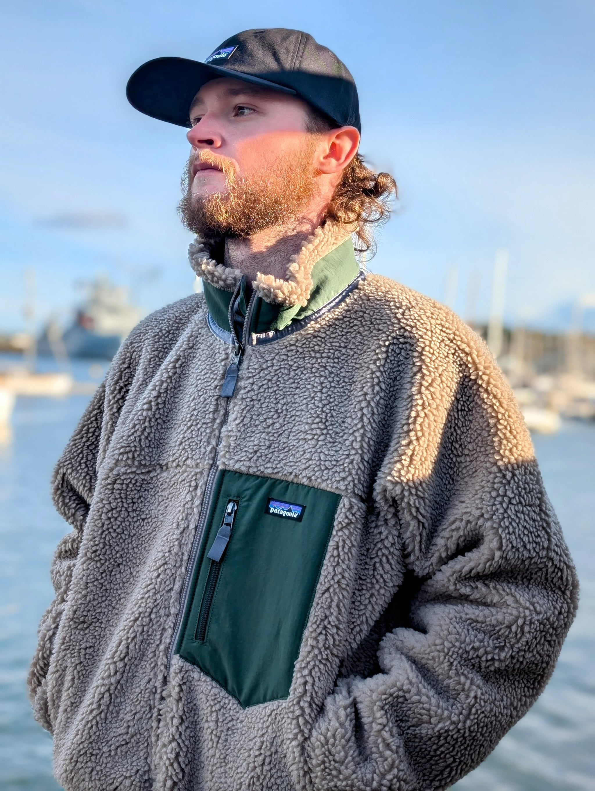 Old School Patagonia Long Fleece Incredible SALE! Men's Retro