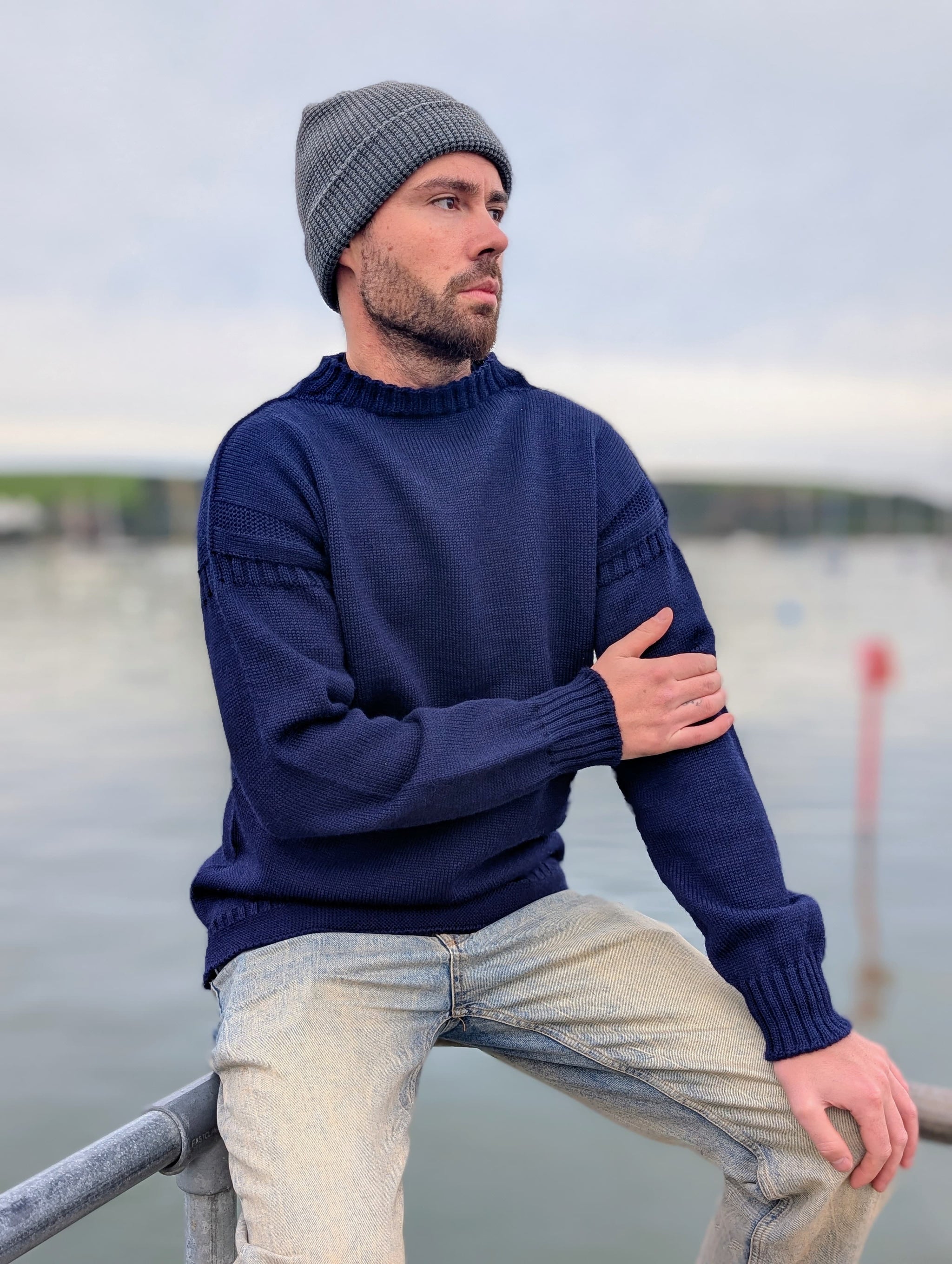 Genuine, Traditional Guernsey Jumper by Guernsey Woollens – Life