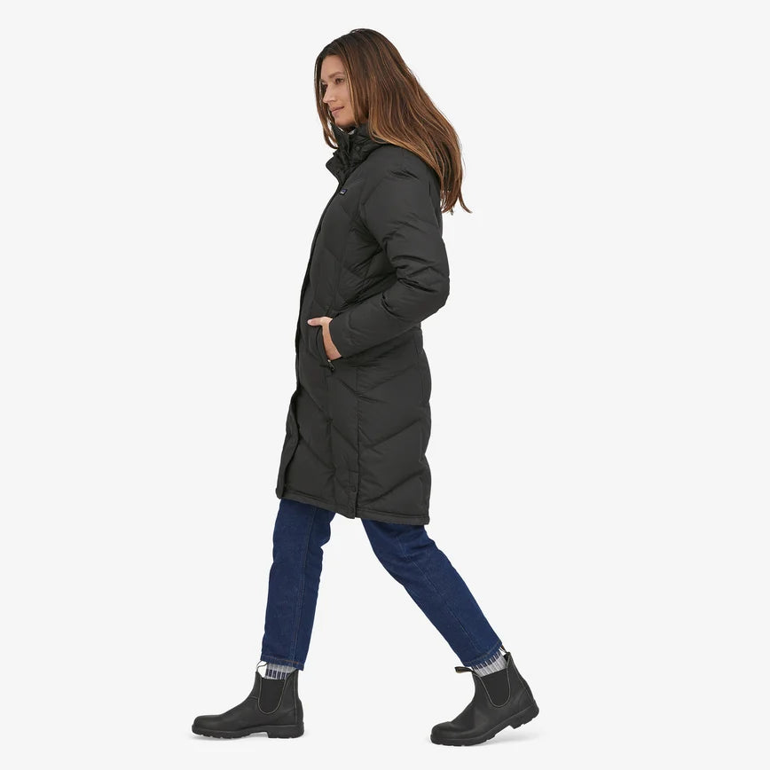 W's down with it top parka patagonia